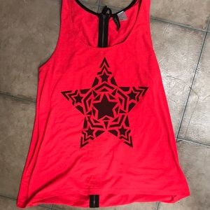 Neon Pink Tank Top from DIVIDED